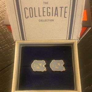 Cufflinks- UNC Tarheels- Never used
